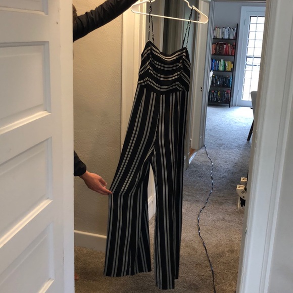LUSH striped jumpsuit - Picture 2 of 2